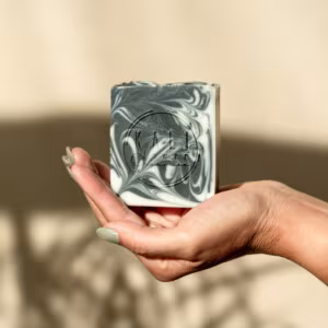 KaliFlower – Ekologisk Tvål – Coal Clay - Bild 4