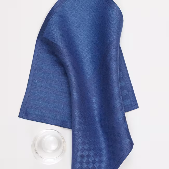 Blue napkin