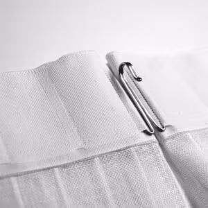 Veckband med rybkhuvud / Gardinsömnad konfektionering Klässbols