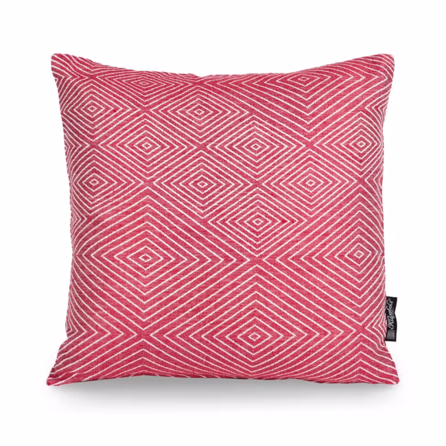Gåsöga eye pillow 100% linen Klässbols Linneväveri Margot Barolo Ulrika Mårtensson red