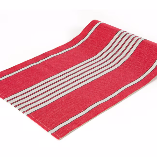 Gillet linen runner Klässbols Linneväveri Urban Johansson red