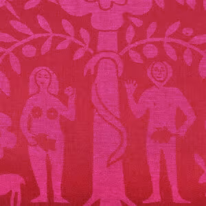 Himmel och Helvete cerise Wanja Djanaieff rät färgprov