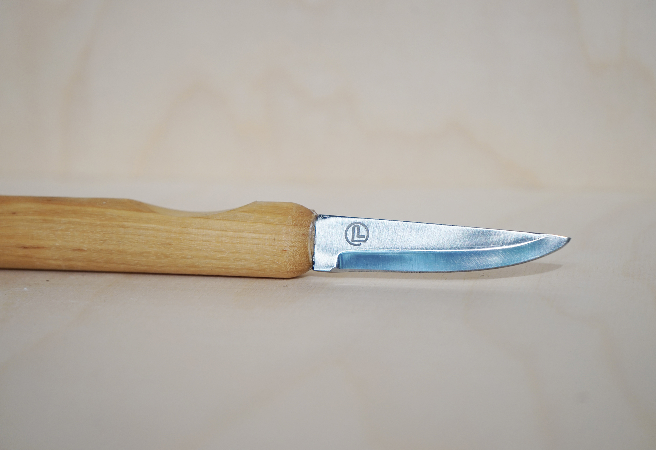 Iris hantverk svampkniv - bild på kniven
