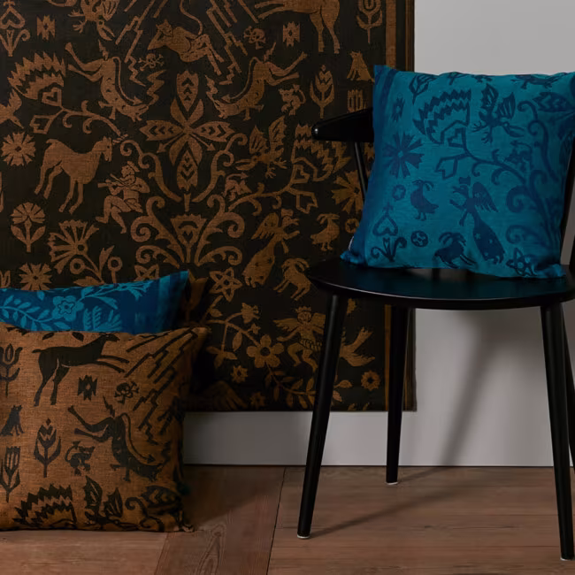 Cushions linen Wanja Djanaieff Heaven and Hell Dressing Bols