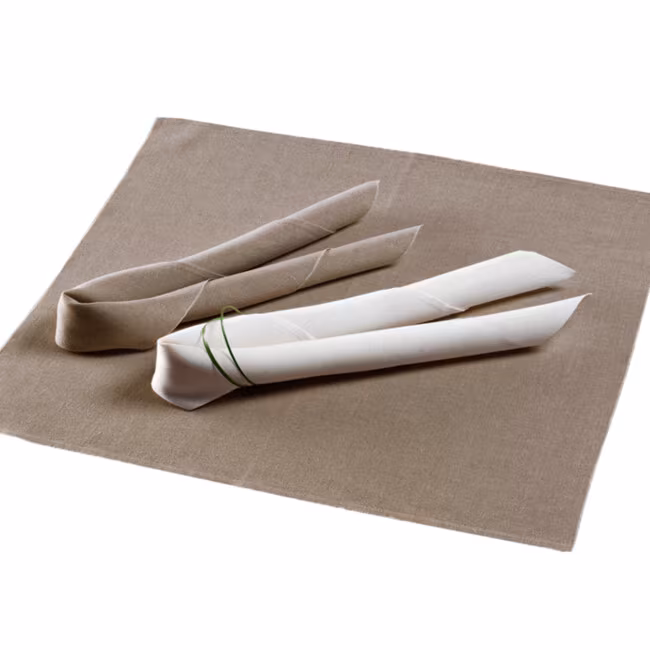 Rustic linen napkins Klässbols Studio Linneväveri