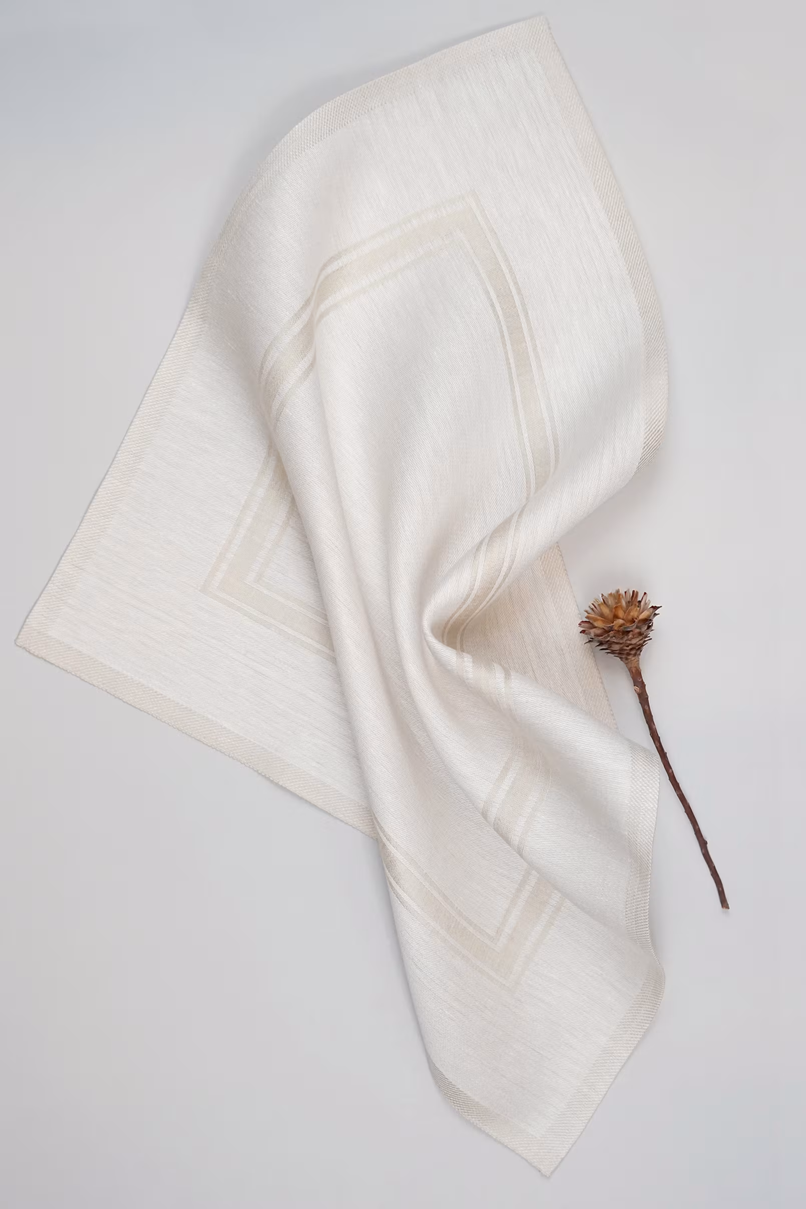 sailor collar napkin unbleached product image klassbols linnevaveri